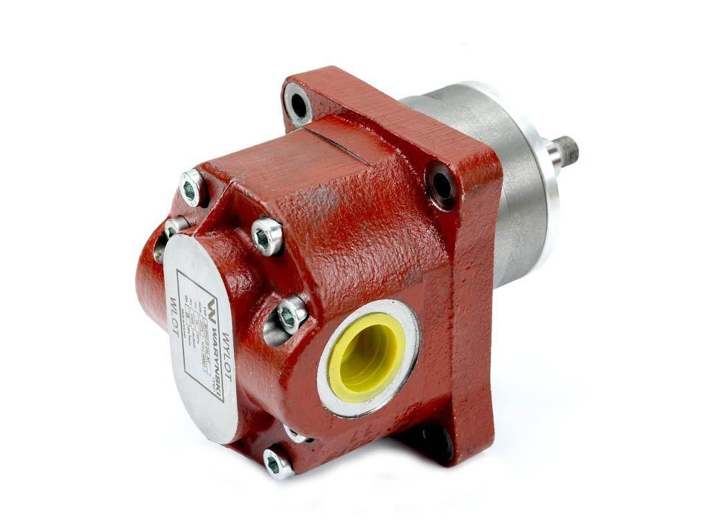 Pompa hydrauliczna zębata do bizon z-056 z-058 nowy typ pzs-kp2-25 obroty lewe 16mpa w korpusie żeliwnym waryński - zdjęcie 2