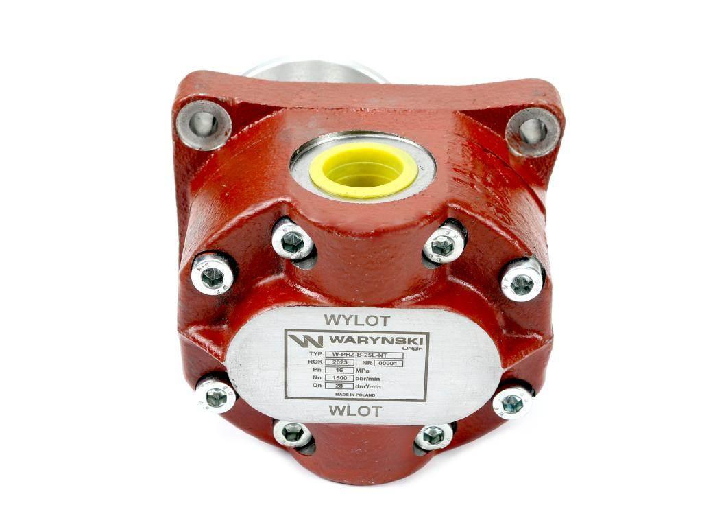Pompa hydrauliczna zębata do bizon z-056 z-058 nowy typ pzs-kp2-25 obroty lewe 16mpa w korpusie żeliwnym waryński - zdjęcie 3