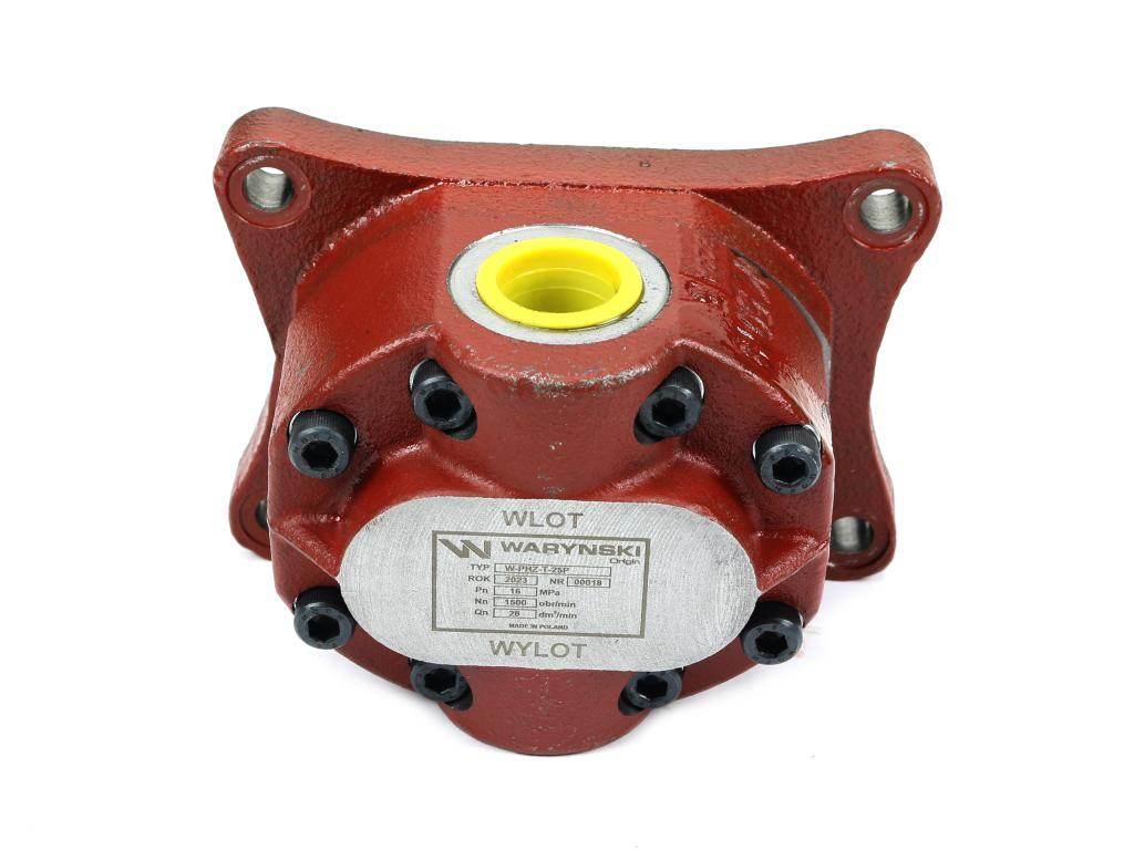 Pompa hydrauliczna zębata do trol pzs-25p pz2-kz-25p obroty prawe 16mpa w korpusie żeliwnym waryński - zdjęcie 3