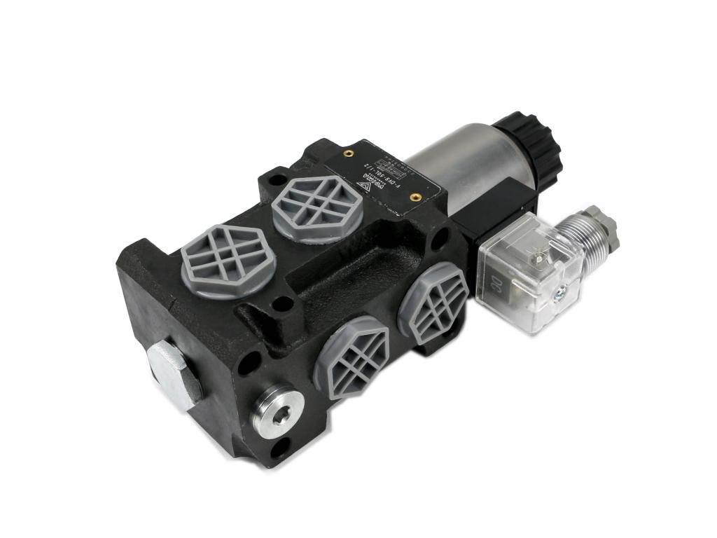 Dzielnik zawór elektrozawór kierunkowy elektromagnetyczny kontroli dvs6/50l 12v dc 6/2 g1/2 50l voima - zdjęcie 2