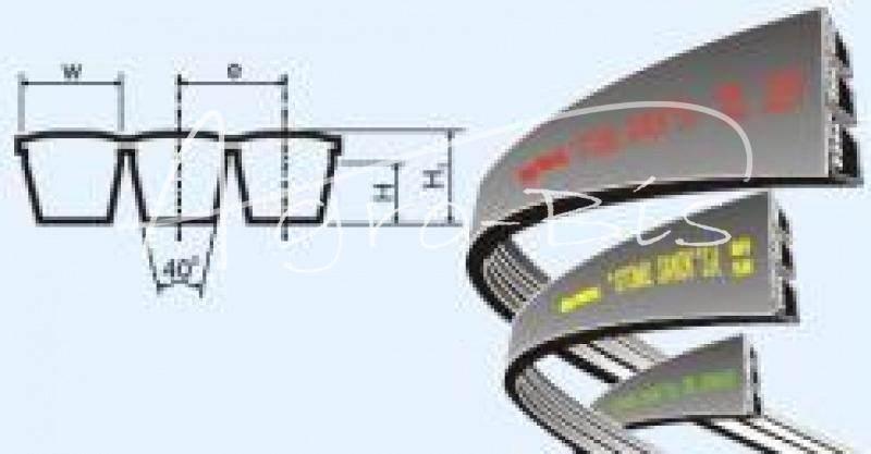 Pasek 3hb-2940 Wzmocniony Solid | 3HB-2940/W