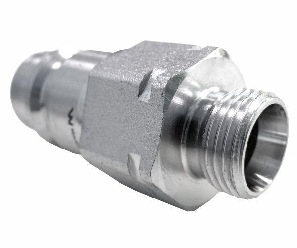 Szybkozłącze hydrauliczne wtyczka m18x1.5 gwint zewnętrzny euro 9100818w iso 7241-a waryński - zdjęcie 5