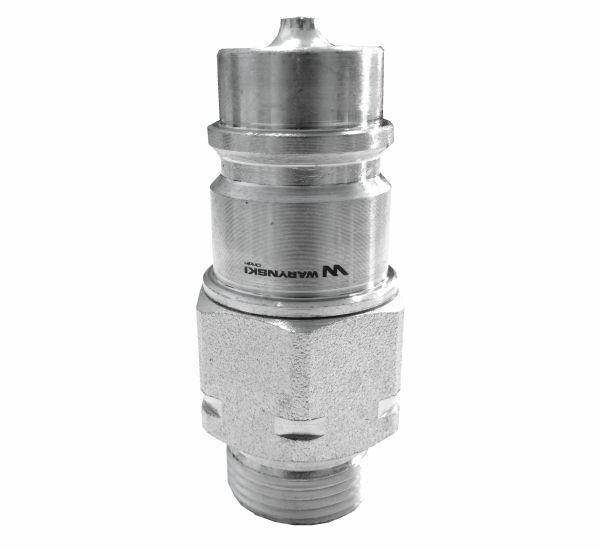 Szybkozłącze hydrauliczne wtyczka m22x1.5 gwint zewnętrzny euro 9100822w iso 7241-a waryński - zdjęcie 5