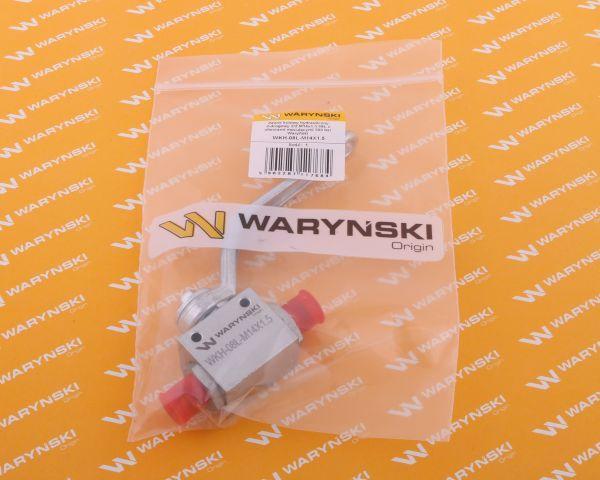 Zawór kulowy hydrauliczny 2-drogowy 2/2 m14x1.5 08l z otworami mocującymi 500 bar waryński - zdjęcie 4