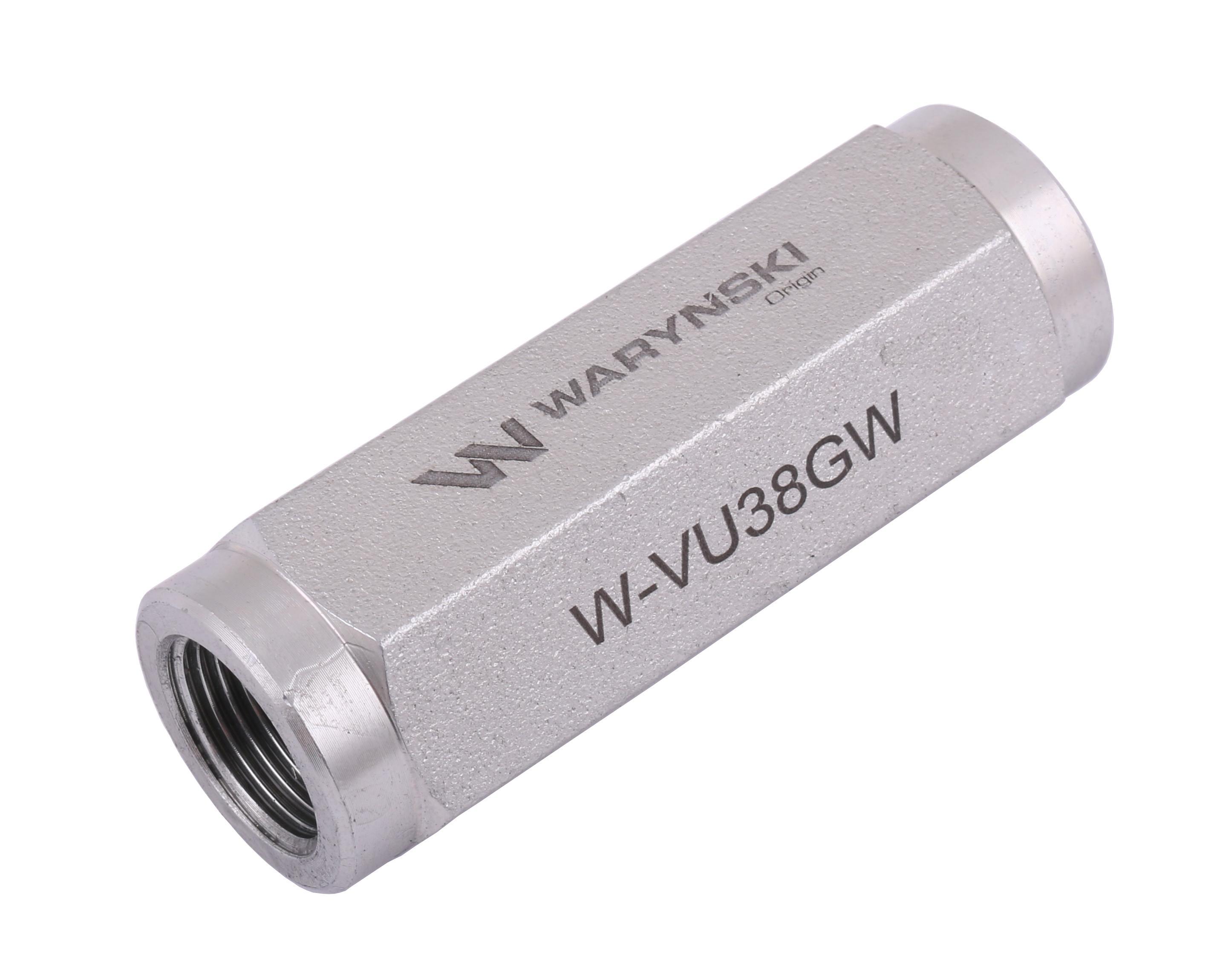 Zawór zwrotny w-vu38gw 3/8"bsp waryński | W-VU38GW