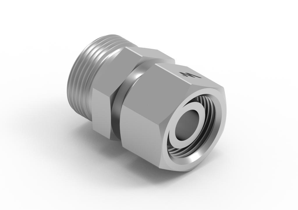 Złączka hydrauliczna metryczna ab xkor a-m16x1.5 10l b-m18x1.5 12l waryński 5szt