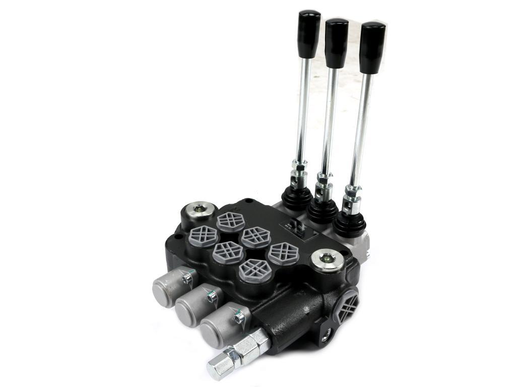 Rozdzielacz hydrauliczny 3-sekcyjny 80l voima - zdjęcie 2