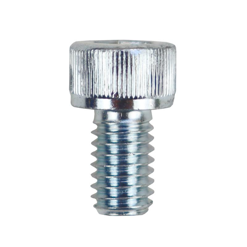Śruba Ampułowa Imbus Łeb Walcowy M6x10 Din912 Kl.8.8 Bialy Ocynk