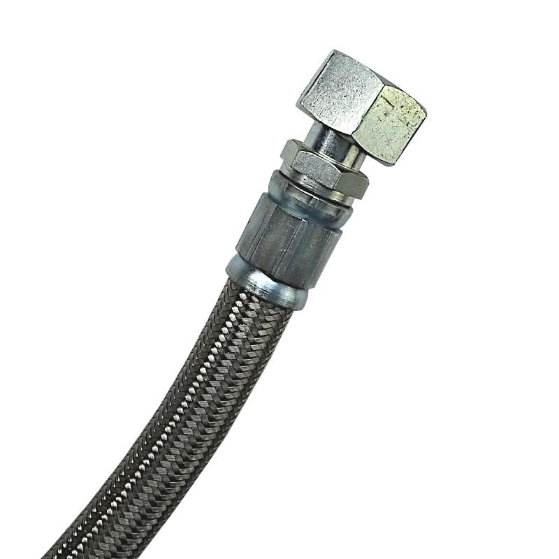 Przewód Wąż Teflonowy Kompletny M26x1,5 L-350mm Sprężarki Powietrza - zdjęcie 3