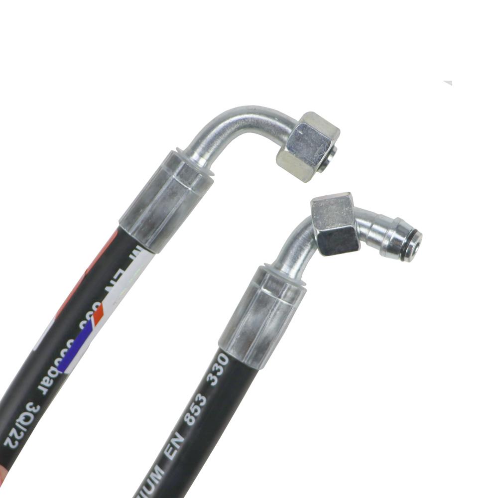 Przewód Hydrauliczny Dn10 330bar Kolano Dkol 90 Dn10 M18x1.5 12l Kolano - zdjęcie 2