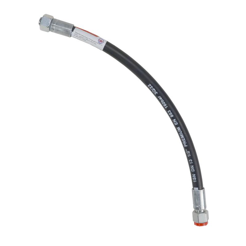 Przewód Hydrauliczny 275 Bar Gwint M22x1,5 Dkol Płaska L-500mm Dn12-2sn