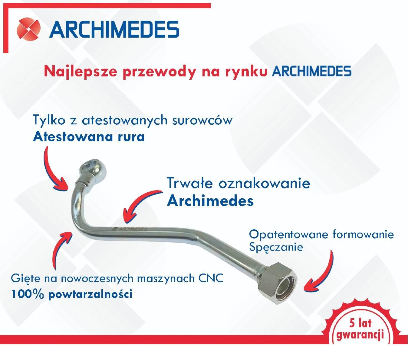 Przewód Iii Hydrauliki C-385 Archimedes | 80410090A - zdjęcie 2