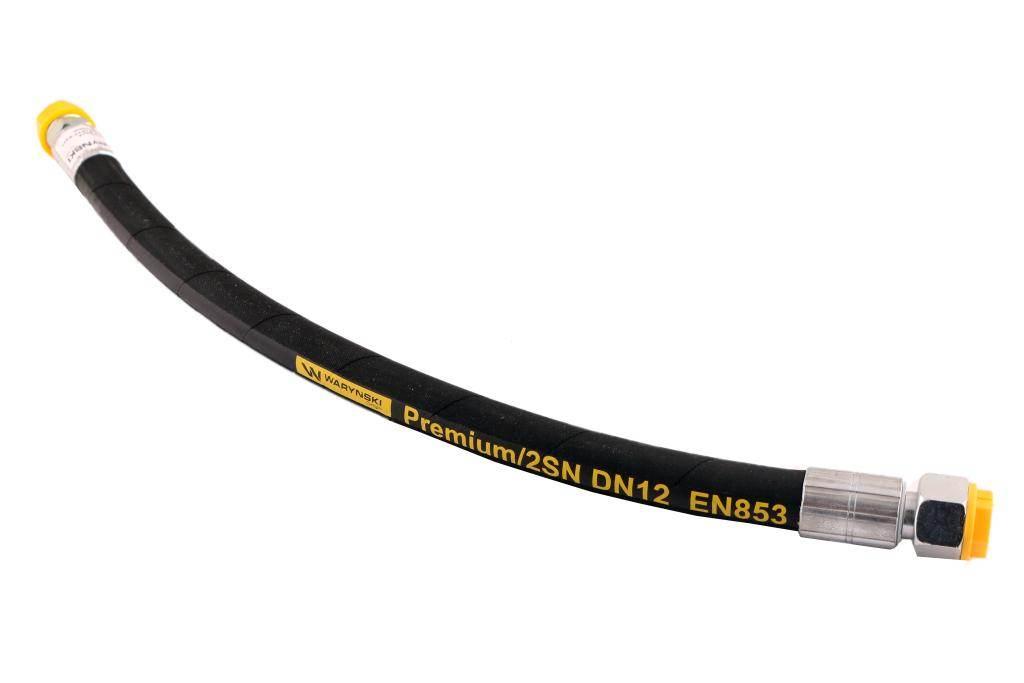 Przewód hydrauliczny 275 bar gwint M22x1.5 proste L-500mm DN12-2SN 7214/07-