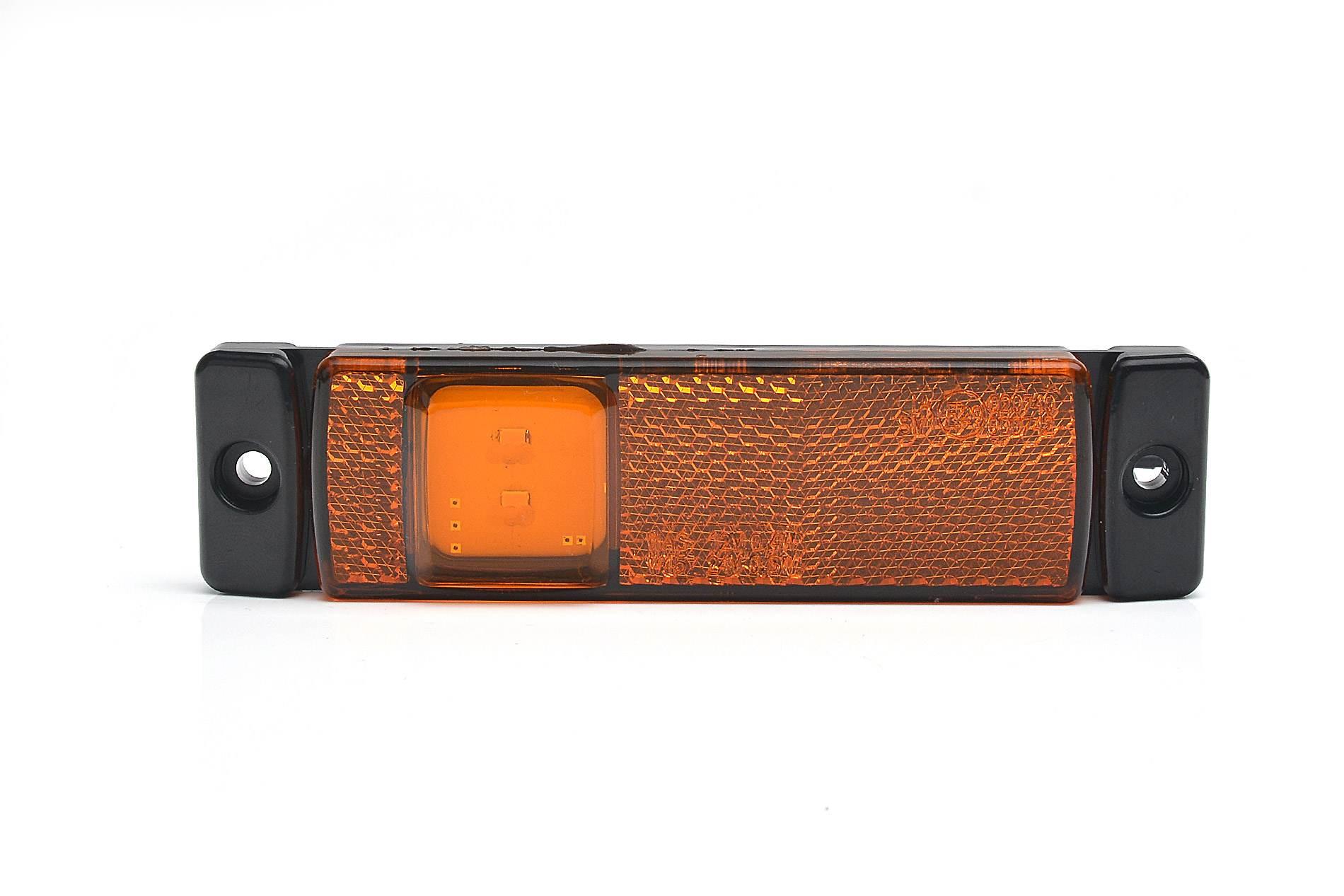 Lampa Obrysowa Pozycyjna Boczna W45s Led 12/24v Pomarańczowa - zdjęcie 4
