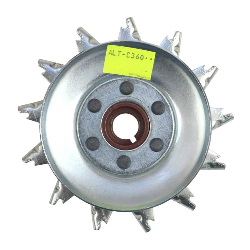 Koło Pasowe Alternatora C-360 Z Wentylatorem Polskie 5095513/1 - zdjęcie 2