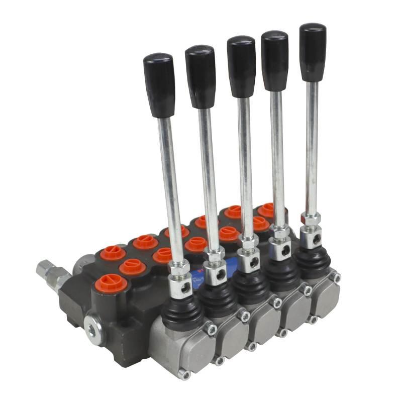 Rozdzielacz Hydrauliczny Pięciosekcyjny 5-Sekcyjny 40l/Min - zdjęcie 2