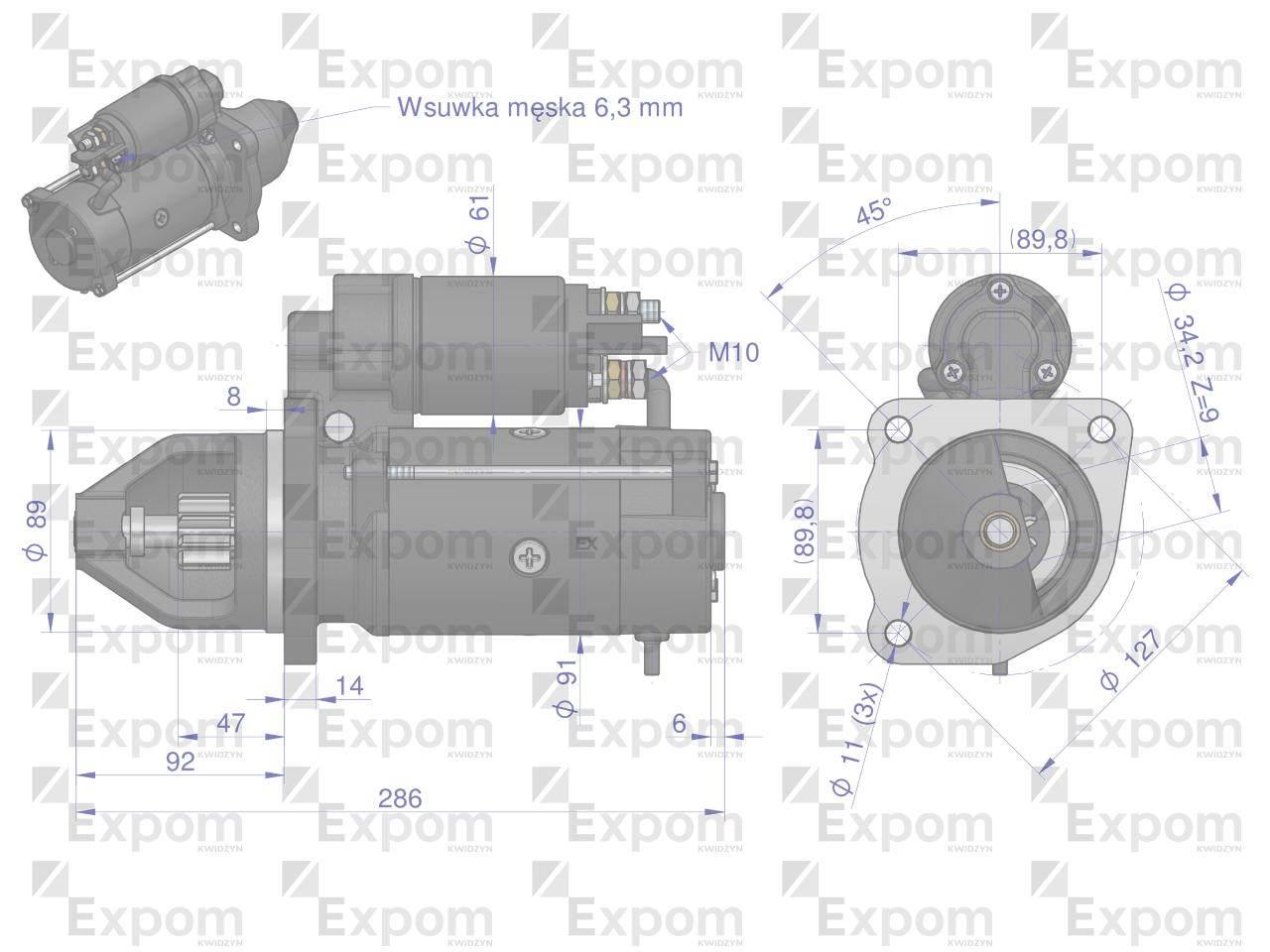 Rozrusznik case typu iskra 379is0889 expom kwidzyn eu - zdjęcie 3