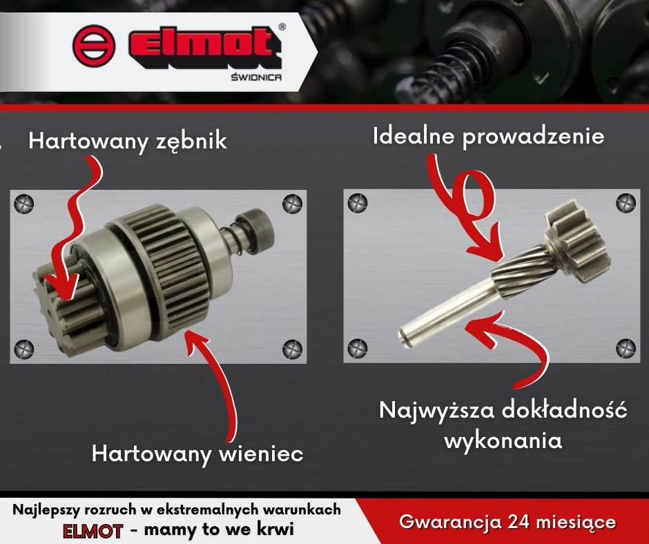 Zespół Sprzęgający Rozrusznika Typu Magneton Case Mf 9142748 Elmot - zdjęcie 2
