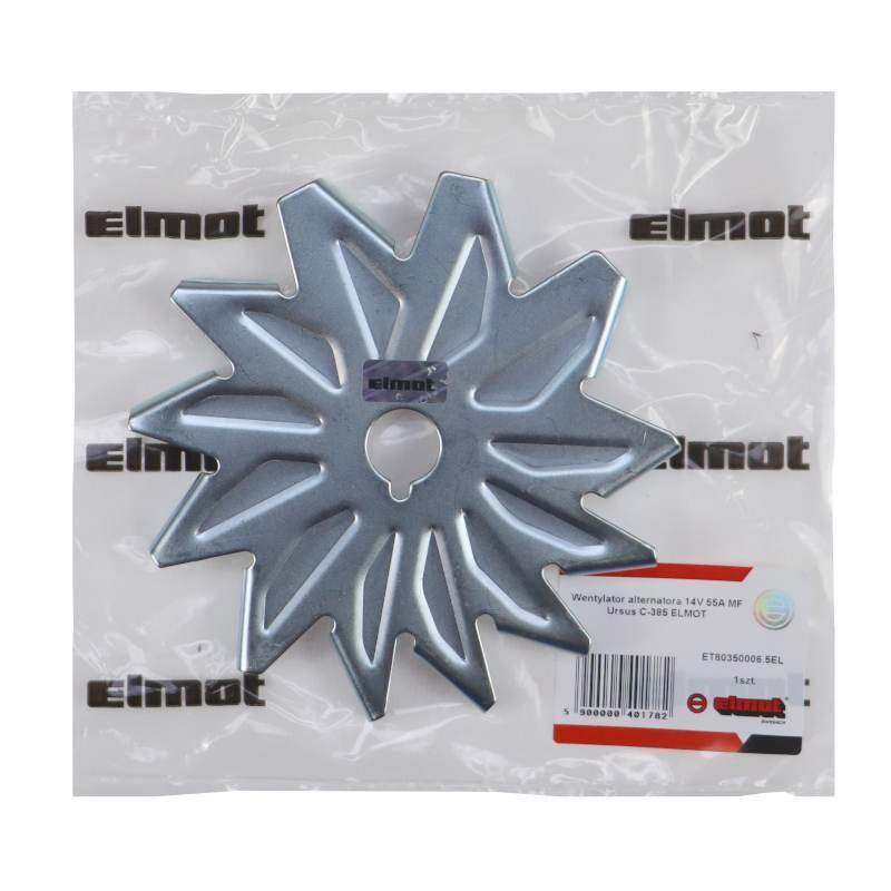 Wentylator Alternatora 14v 55a 7017732m1 Mf Ursus C-385 Elmot - zdjęcie 4