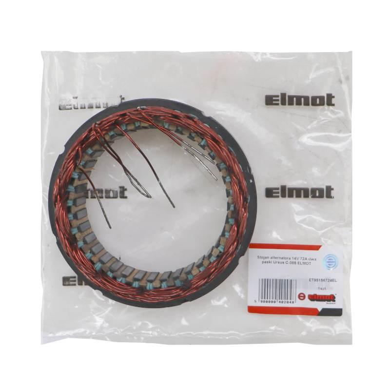Stojan Alternatora 14v 72a Dwa Paski 9515672 Ursus C-385 Elmot - zdjęcie 3