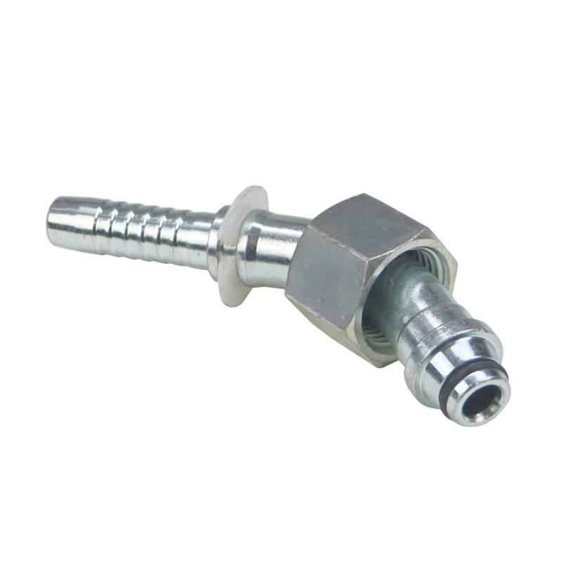 Końcówka Zakucie Hydrauliczne Dkos 45° Dn10 10s M18x1,5 Ciężka Hydral - zdjęcie 3