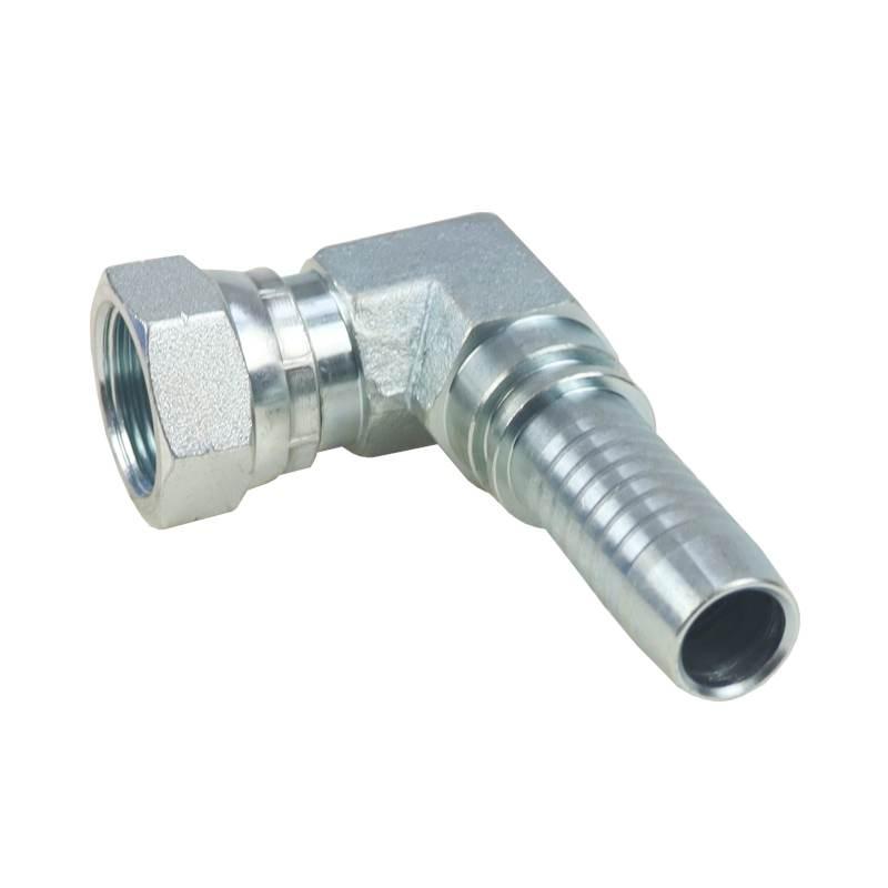 Końcówka Zakucie Hydrauliczne Dkr 90° Dn20 3/4" Kompaktowa Kuta Premium - zdjęcie 2