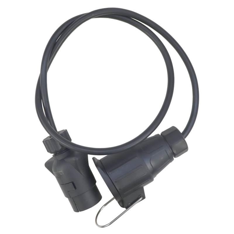 Adapter Przejściówka Gniazda Złącza Kablowy 7/13 12v Długość 1,0m Elmot - zdjęcie 2