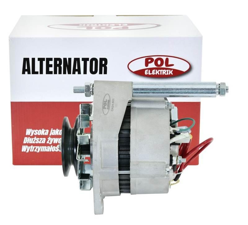 Alternator 14V 72A wzmocniony typ o zwiększonej wydajności prądowej z