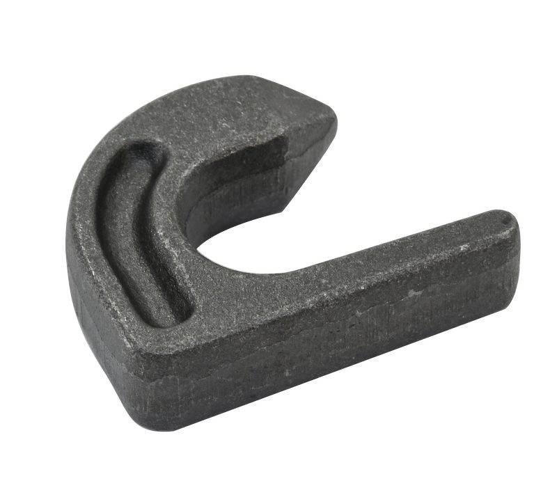 Hak łyżki ładowacza kuty fi 40 mm szerokość 30 mm do wspawania