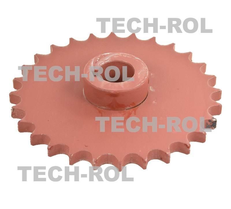 Koło łańcuchowe Z-28 3/4 cala fi-30mm stalowe Rozrzutnik 2208050060
