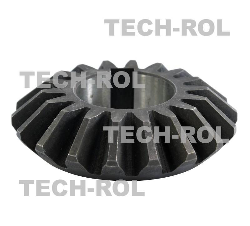 Koło stożkowe Z-18 otwór fi-40mm na wpust 10mm Rozrzutnik Cynkomet