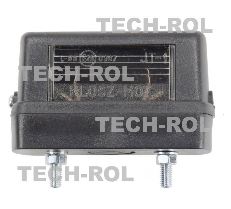 Lampa podświetlenia tablicy,12V 24V JT-1 Klosz-mot