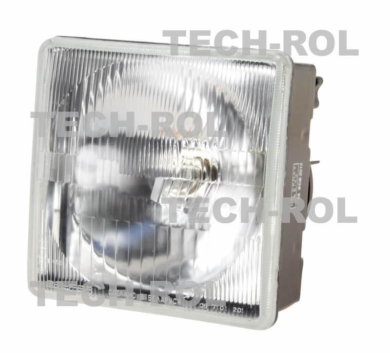 Lampa przednia kwadratowa bez kratki pasuje do MTZ-82 087101000,F-308