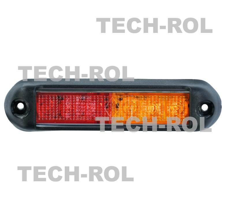 Lampa zespolona diodowa tylna uniwersalna kierunkowskaz pozycja stop 12V