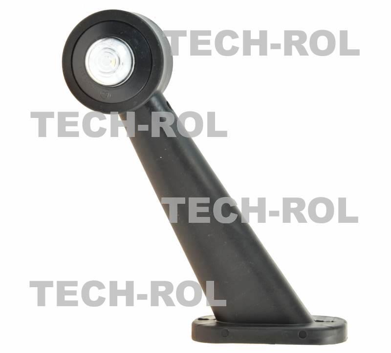Lampa zespolona obrysowa diodowa przód-tył lewa 12V 24V 136L W21.3L