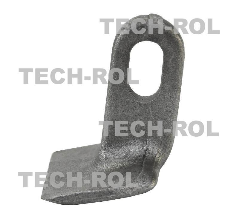 Nóż bijakowy typ 1 118063-RM-30 szerokość 70 mm uchwyt 11 mm otwór