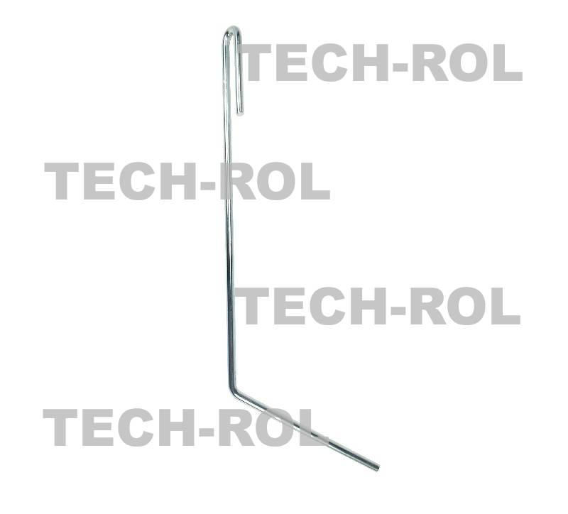 Palec zagarniający pojedynczy lewy fi-7mm Siewnik Amazone D8 3743300