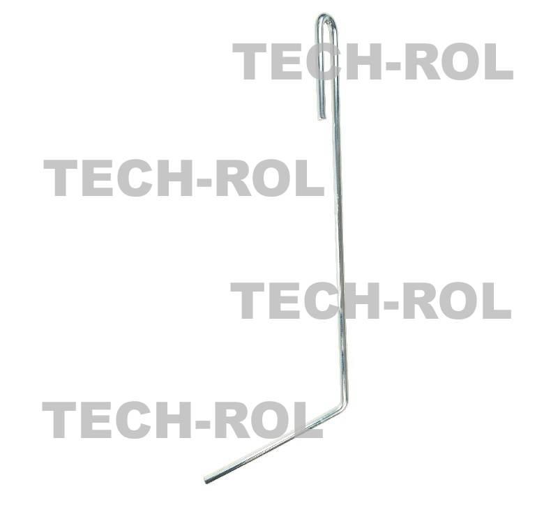 Palec zagarniający pojedynczy prawy fi-7mm Siewnik Amazone D8 3742300