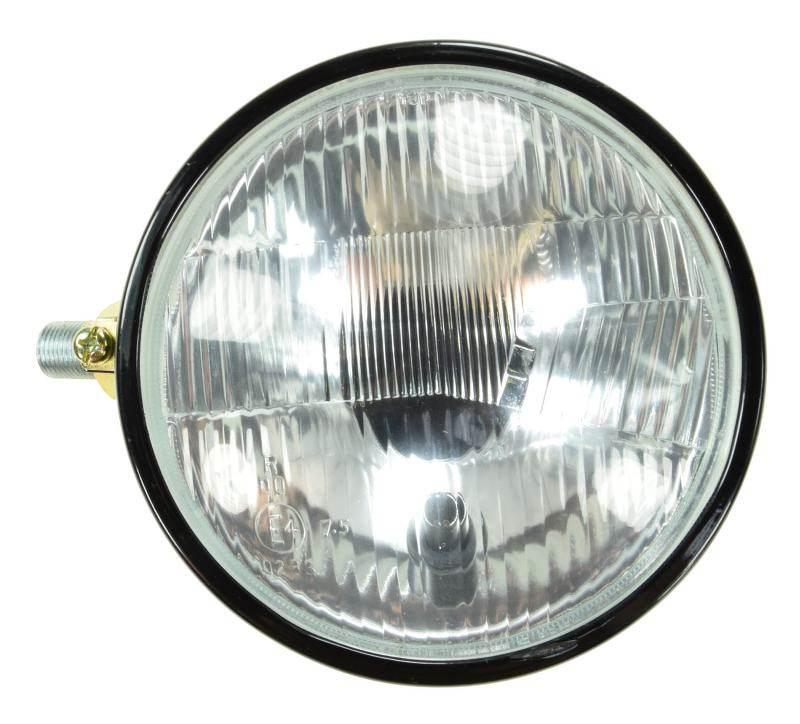 Reflektor przedni lewy metalowy R2 12V 24V światła mijania drogowe