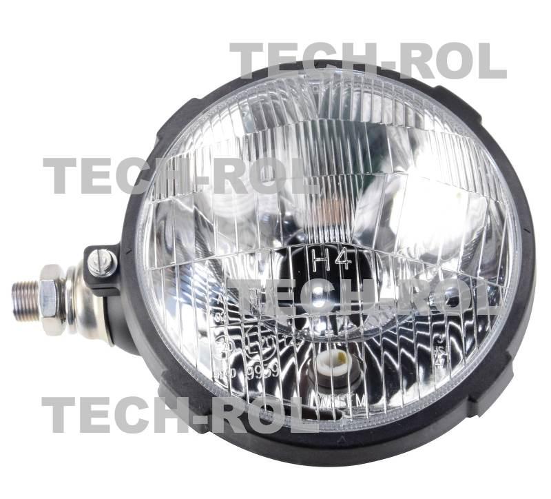 Reflektor przedni lewy plastikowy H4 12V 24V światła mijania drogowe