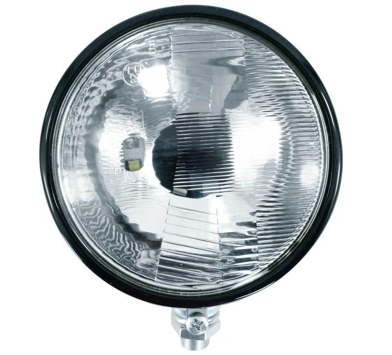 Reflektor przedni prawy metalowy R2 12V/24V światła mijania drogowe