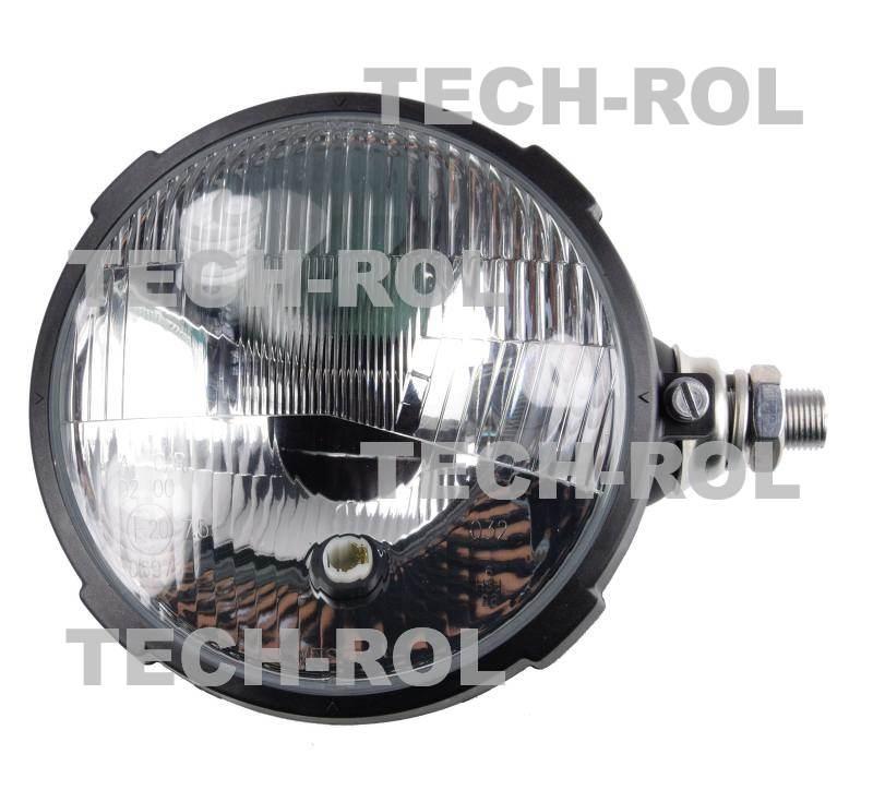 Reflektor przedni prawy plastikowy R2 12V 24V światła mijania drogowe