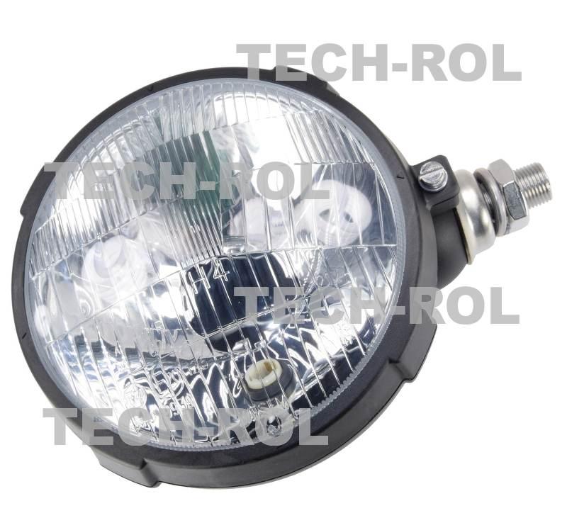 Reflektor przedni prawy plastikowy H4 12V 24V światła mijania drogowe