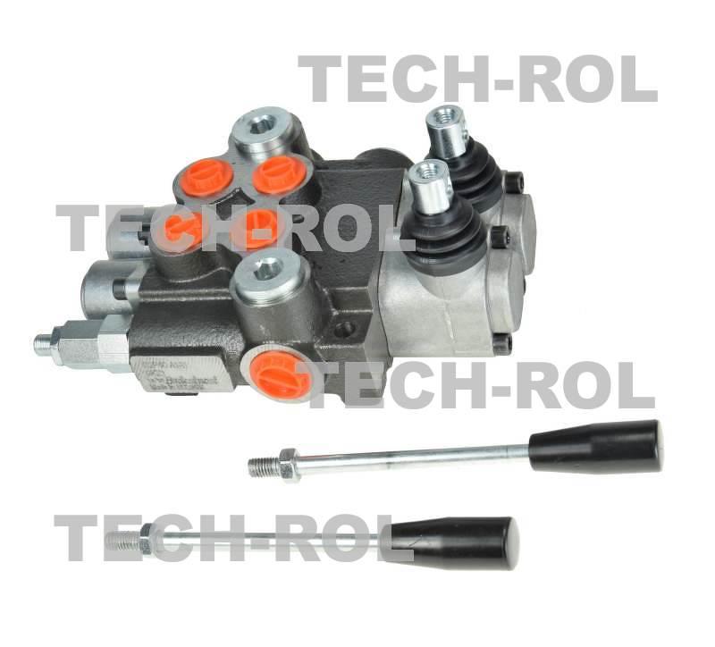 Rozdzielacz hydrauliczny 2-sekcyjny 40L sk02P40A1A1GkZ1-11 Badestnost