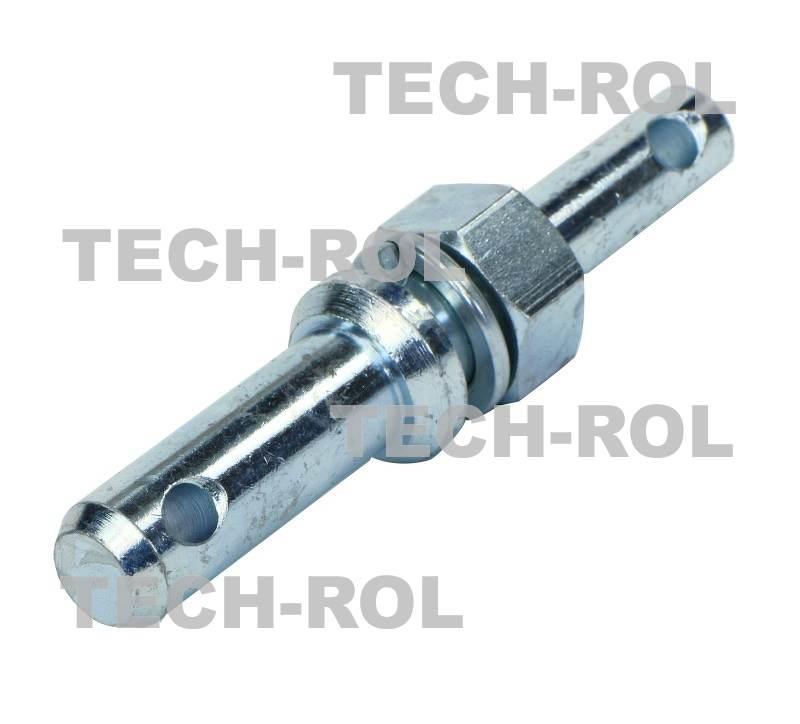 Sworzeń łącznika dolnego dwustronny fi-28 mm fi-22 mm gwint M27 kat1/2