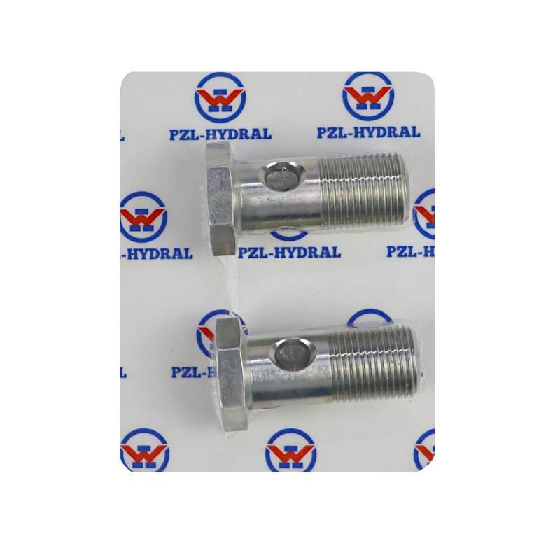 Śruba Hydrauliczna Oczkowa Przelewowa Łącznika M18x1,5x41,5/48 2szt - zdjęcie 3