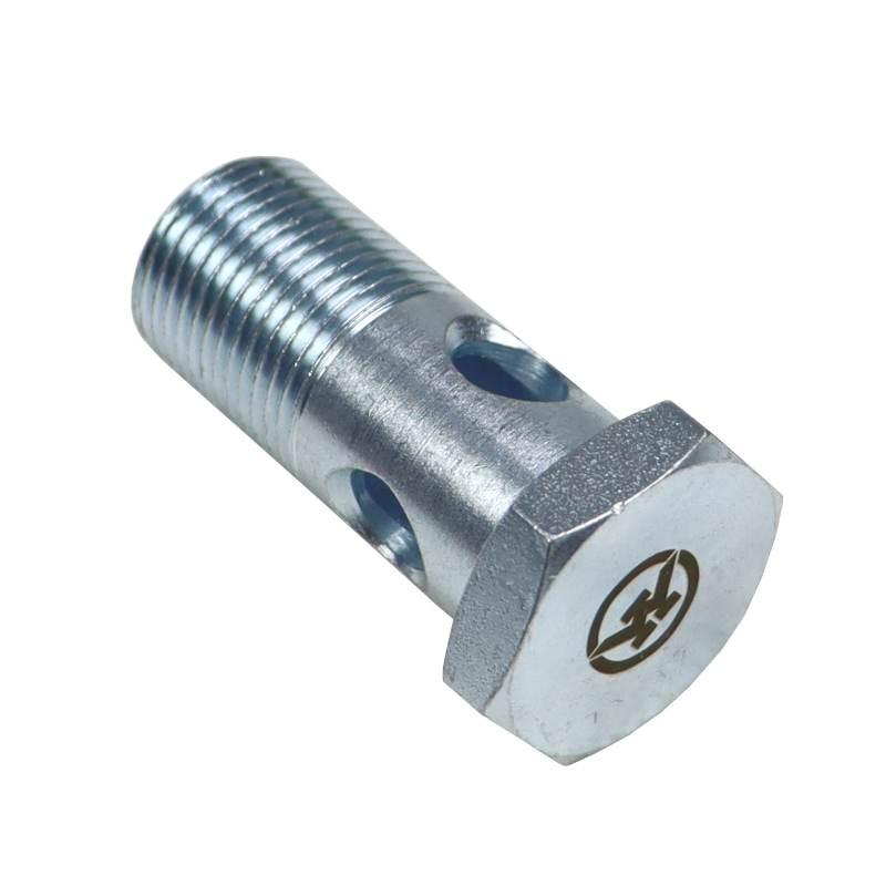 Śruba Hydrauliczna Oczkowa Przelewowa Łącznika M18x1,5x41,5/48 2szt - zdjęcie 5