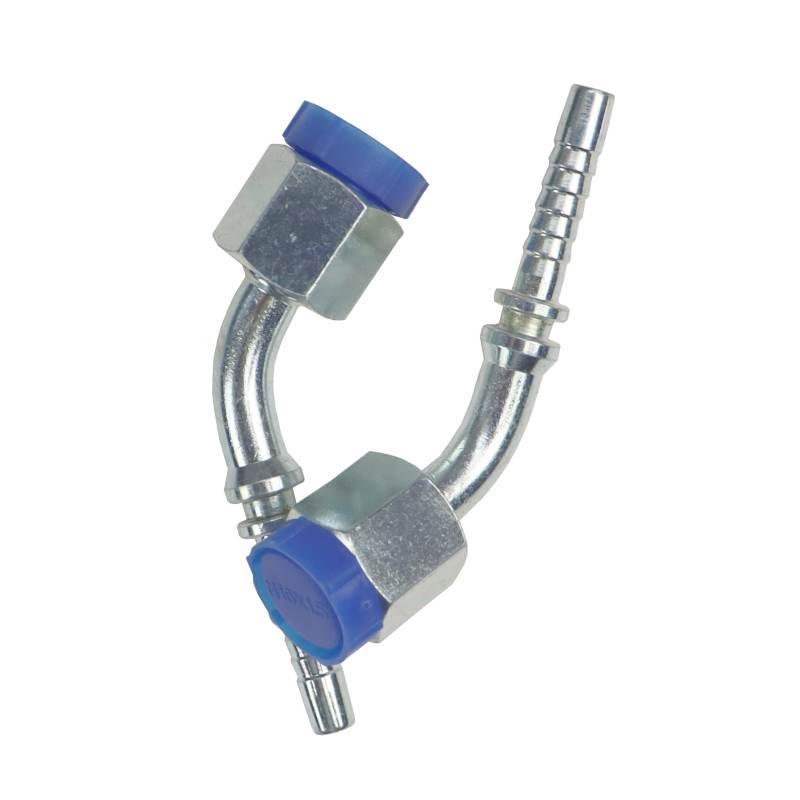 Końcówka Zakucie Hydrauliczne Dkos 45° Dn06 08s M16x1,5 Ciężka Hydral 2szt - zdjęcie 4