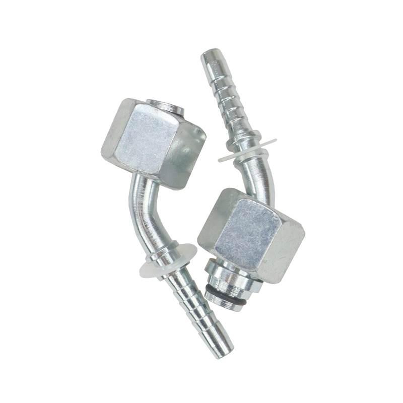 Końcówka Zakucie Hydrauliczne Dkos 45° Dn06 10s M18x1,5 Ciężka Hydral 2szt - zdjęcie 4