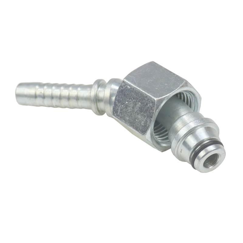 Końcówka Zakucie Hydrauliczne Dkos 45° Dn08 10s M18x1,5 Ciężka Hydral 2szt - zdjęcie 3